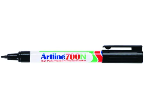 Viltstift Artline 700 rond 0.7mm zwart blister à 1 stuk