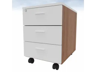 mobiel ladeblok,HxBxD 580x420x560mm,3lade(n),centr. vergrendeling - 5
