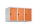 opzetkast,v. locker,3vak.,vak B 300mm,HxBxD 500x900x500mm,draaigrendel