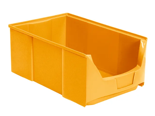 Zichtbak Hxbxd 200x300x510/455mm Pe Geel