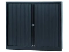 Roldeurkast Zwart 103x120x43 (HXBxD)