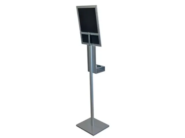 Desinfectiezuil 150 cm clicklijst A3