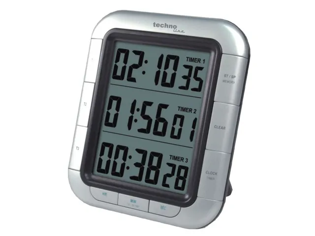 Kookwekker Technoline KT 300 64x19x70mm zilver