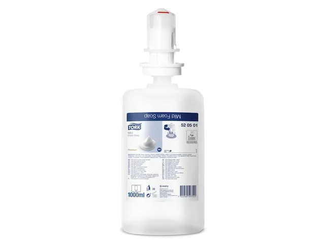Tork 420810 Reinigende Vloeibare Zeep Transparant 1 Liter 6 Stuks