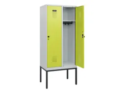 schoollocker,HxBxD 1950x800x500mm,2vak,vak B 400mm,draaigrendel