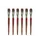 Penseel Kangaro Serie 121 plat Nr. 24 geitenhaar doos 6 stuks