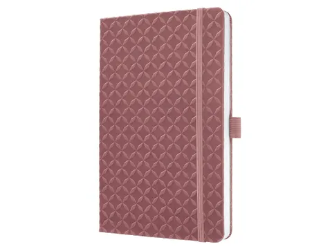 Notitieboek Jolie Flair A5 dusty red gelinieerd hardcover