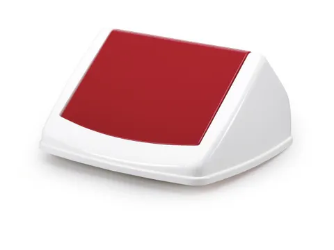 Durable Durabin 40 Liter Klapdeksel Rood