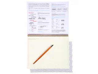 Kalligrafie oefenblok A4 FR/EN - 3