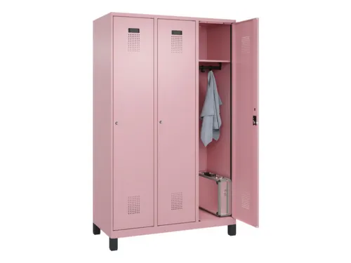 locker,HxBxD 1950x1200x500mm,3vak,vak B 400mm,cil.-slot,voeten