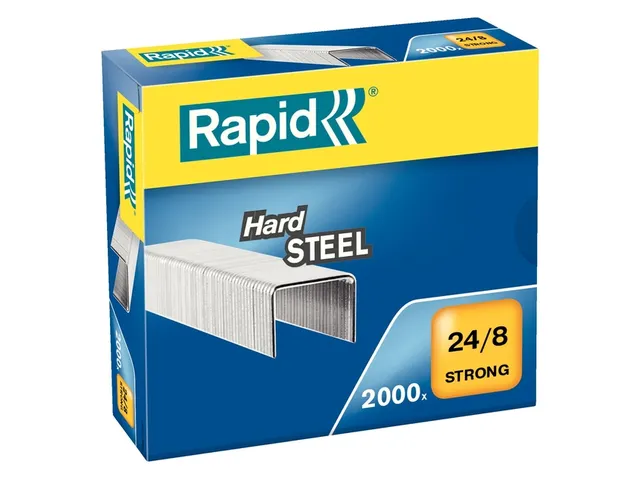 Nieten Rapid 24/8 staal strong 2000 stuks