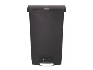 Pedaalemmer Slim Jim Step On Front Kunststof 50 Liter Zwart - 2