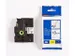 Tze Labeltapes P-touch Zwart Op Wit, Tze-fx241 18mm