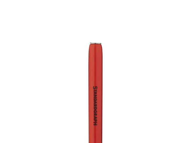 Penhouder Standardgraph matt Uni rood