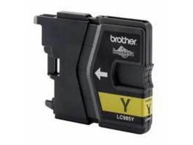 Brother LC985YBP, Geel, Inkt op pigmentbasis, 1 stuk(s), 260 pagina's,