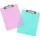 Klemplaat Pastel A4 Polystyreen assorti Paars of groen