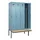 locker met bank,voor scheiding van kleding,HxBxD 2120x1200x815mm,4vak
