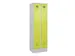 locker voor scheiding van kleding,HxBxD 1950x600x500mm,2vak
