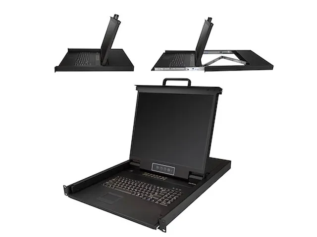 16 port KVM Rack Console 19 inch