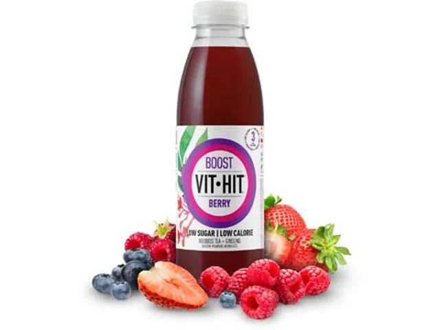 Boisson vitaminée Boost berry 50cl pack de 12 bouteilles