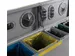 Afvalscheidingsunit Five-chamber Grijs 3x 70 liter en 2x 30 liter