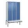 locker voor scheiding van kleding,HxBxD 2120x1200x815mm,3vak