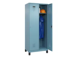 locker,HxBxD 1950x800x500mm,2vak,vak B 400mm,cil.-slot,voeten