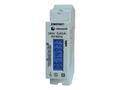 Eenfasige KWH-Meter Voor DIN-Rail Montage - 1Module
