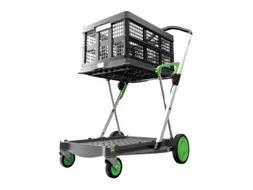 vouwbare winkelwagen,draagverm. 60kg,2etage(s),HxLxB 1025x890x550mm