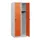 schoollocker,HxBxD 1530x600x500mm,2vak,vak B 300mm,draaigrendel