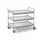 Universele Wagen 150kg Laadvl. Lxb 990x500mm 3 Etages Zilvergrijs