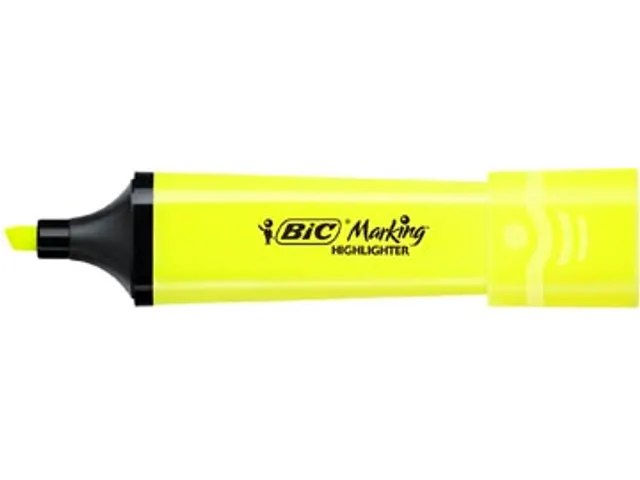 surligneur Highlighter Flat, jaune