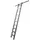 Stellingladder Aluminium 2Haken 10Treden Boom L 2 70M
