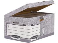 Containerdoos System Flip Top Maxi Grijs 390x293x560mm