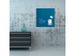 Glas/magneetbord Sigel Artverum 48x48 Petrolblauw - 1