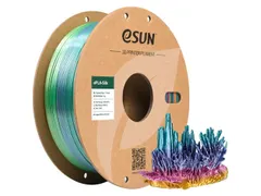 eSUN 3D printer Filament ePLA-Silk 1,75mm Rainbow Coral 1kg