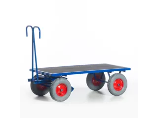 handtrekwagen,draagverm. 700kg,laadvl. LxB 1200x800mm - 1
