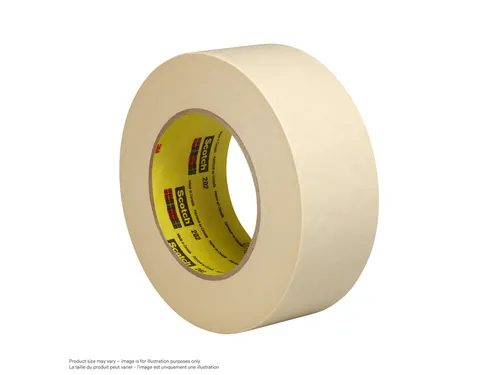 Afplaktape Scotch 202 25mmx50m crêpe beige