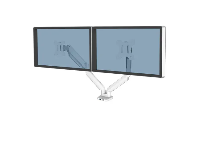 Monitorarm Fellowes Platinum Serie Duo wit