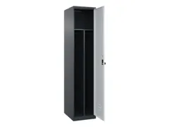 locker voor scheiding van kleding,HxBxD 1850x400x500mm,1vak