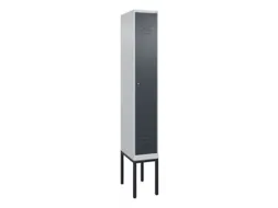 locker,HxBxD 2120x300x500mm,1vak,vak B 300mm,cil.-slot,voetonderstel