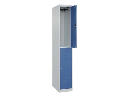 dubbeldekse locker,HxBxD 1850x300x500mm,1x2vak.,vak B 300mm