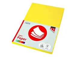 Kopieerpapier Quantore Colour A4 160 Gram Geel 50vel
