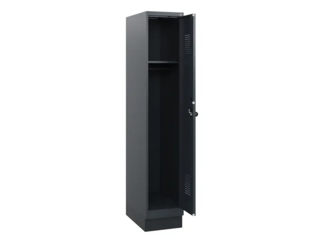 schoollocker,HxBxD 1630x300x500mm,1vak,vak B 300mm,draaigrendel,sokkel