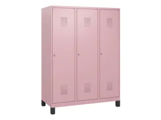 schoollocker,HxBxD 1630x1200x500mm,3vak,vak B 400mm,cil.-slot,voeten - 2