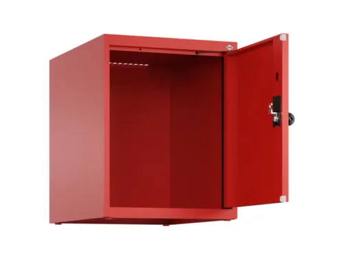 opzetkast,v. locker,1vak.,vak B 400mm,HxBxD 500x400x500mm,draaigrendel