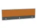 panneau de rehausse,p. table de bureau,MS-gris foncé,BN3005-jaune