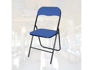 Klapstoel BRASQ FC100 blauw-zwart             - 7