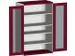 armoire modulaire,HxlxP 2000x1300x650mm,4xtablette en acier
