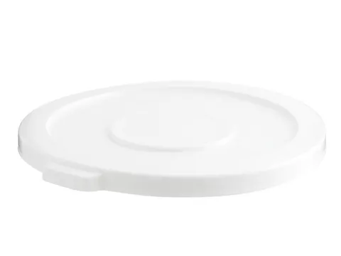 Deksel,v. afvalverzamelaar 75l,rond,Ø 495mm,PE,wit